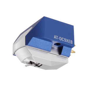 Audio Technica AT-OC9XEB kettős mozgótekercsű sztereó hangszedő kötött elliptikus tűvel.