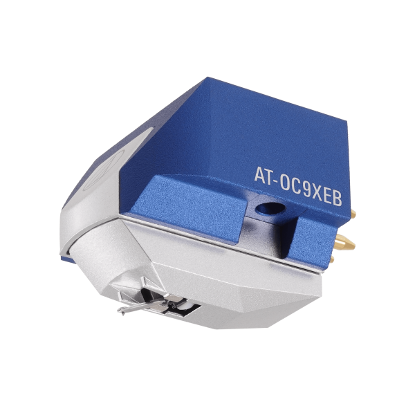 Audio Technica AT-OC9XEB kettős mozgótekercsű sztereó hangszedő kötött elliptikus tűvel.