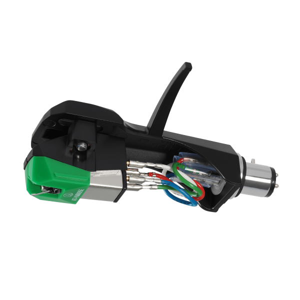 Audio Technica AT-VM95E/H VM95 sorozatú elliptikus sztereó hangszedő HS6 headshellen